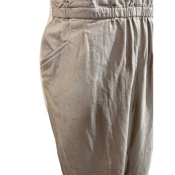 Caslon Pull On Linen Blend Jogger Pant size Large - Picture 4 of 10